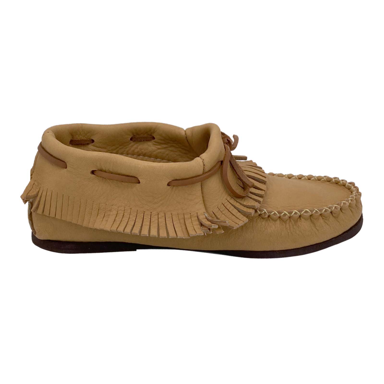 Women's Moose Hide Leather Moccasin Shoes