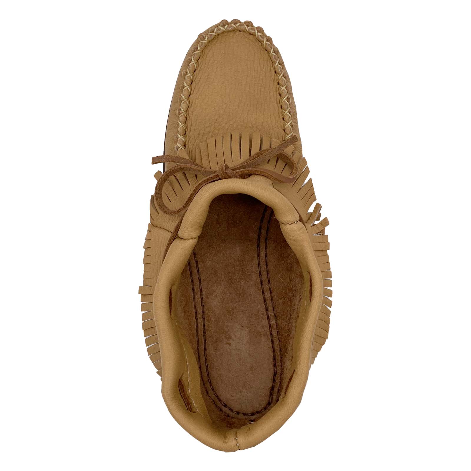 Women's Moose Hide Leather Moccasin Shoes