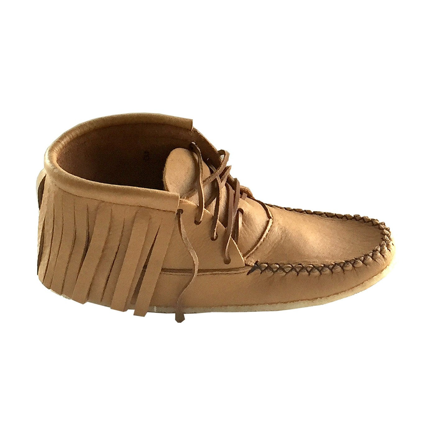 Women's Fringed Ankle Moccasin Boots