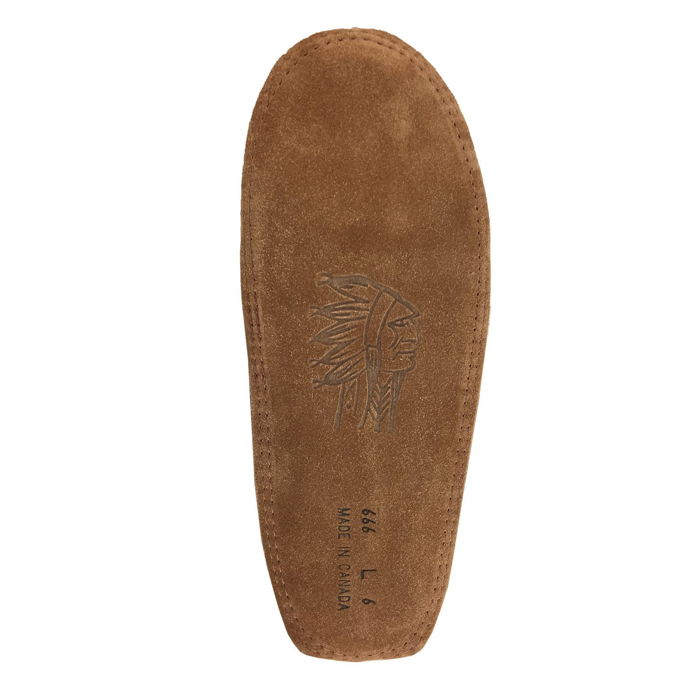 Women's Rabbit Fur Maple Leaf Moccasins