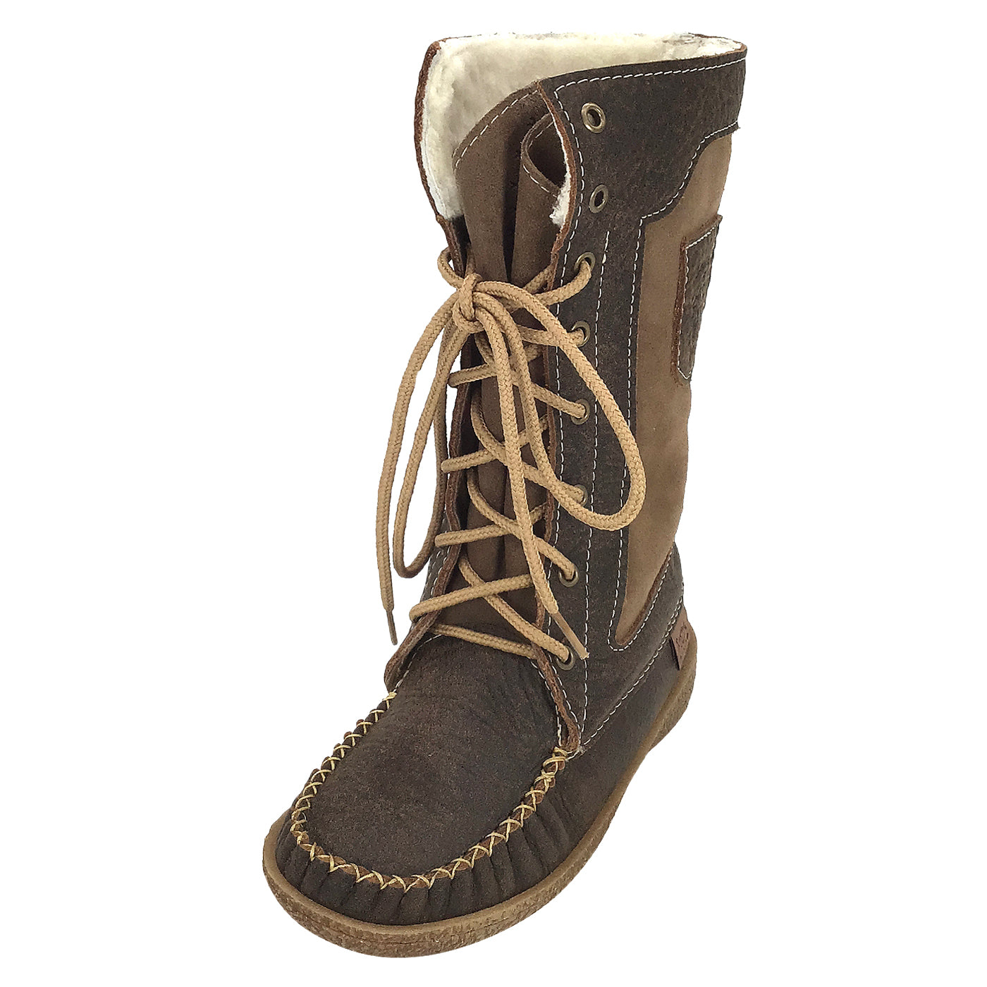 Women's 12" Sheepskin Snowshoe Boots