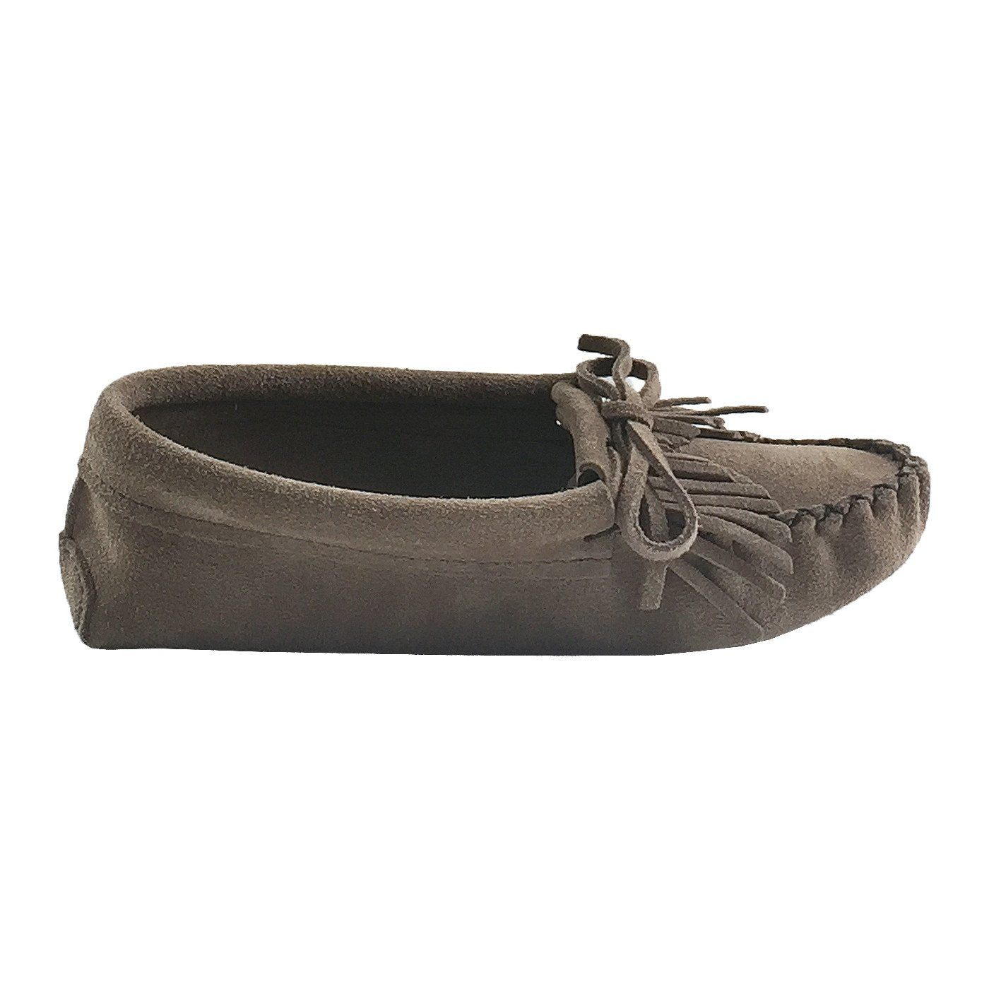 Women's Fringed Soft Sole Suede Moccasins