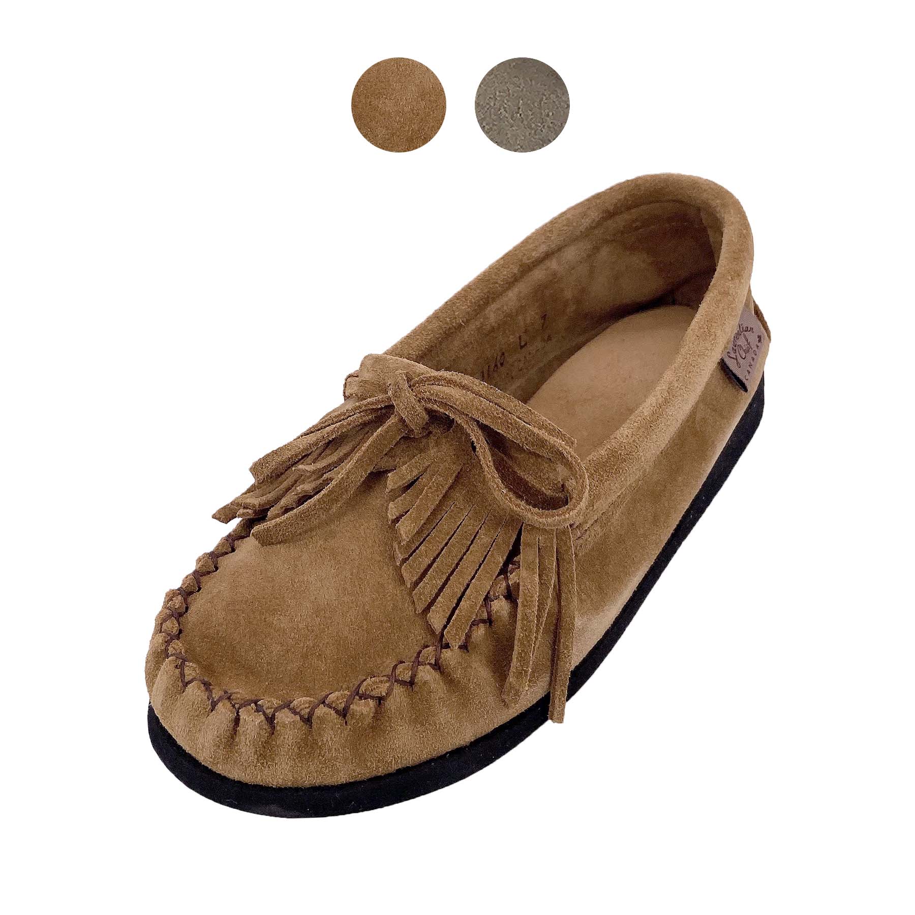 Women's Fringed Moccasin Shoes