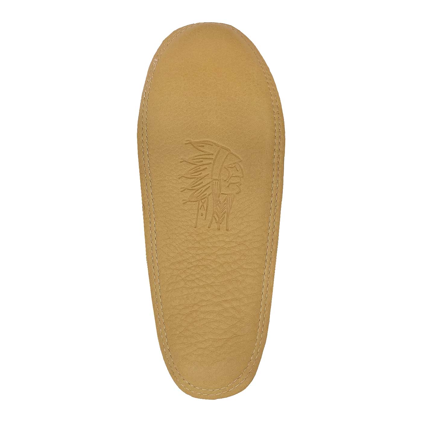 Women's Soft Sole Genuine Moose Hide Leather Beaded Moccasin Slippers